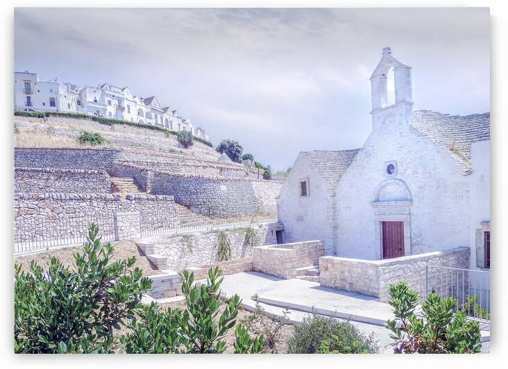 Locorotondo Church in Puglia Italy by Norma Brandsberg Photography