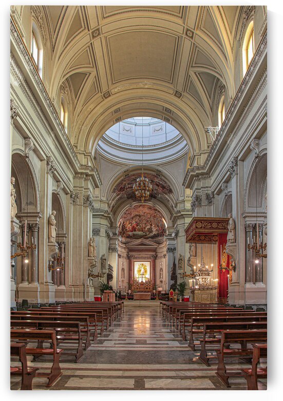Palermo cathedral interior. by Gualtiero Boffi