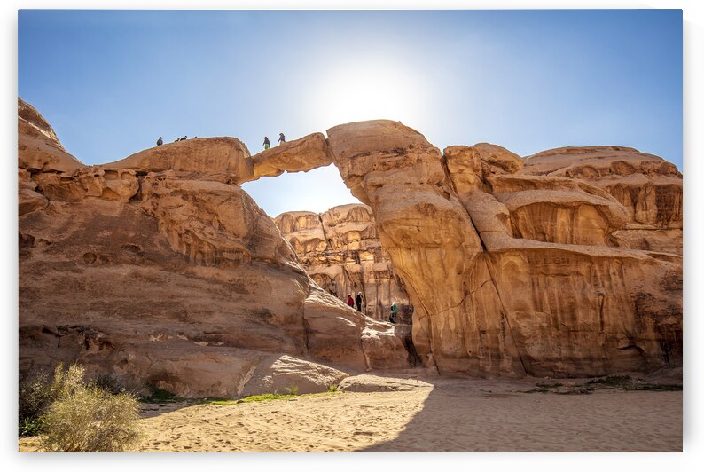 wadi rum ponte 002 ed by Gualtiero Boffi