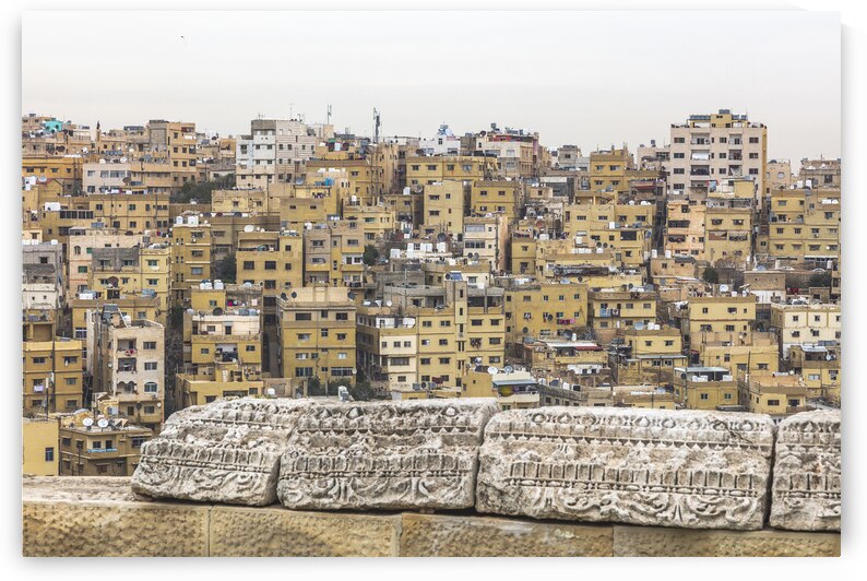 old city of Amman by Gualtiero Boffi