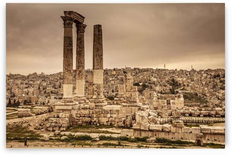 citadel of Amman  by Gualtiero Boffi