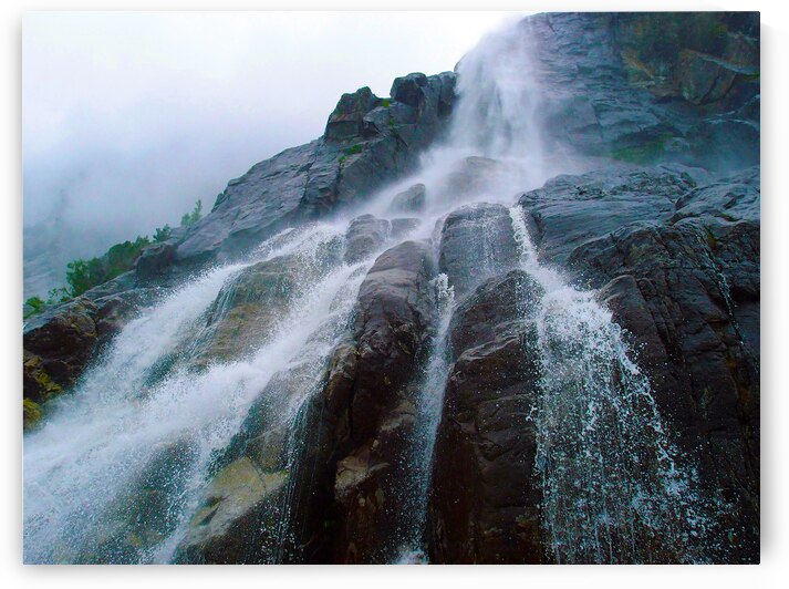 Rocky Waterfalls by One Simple Gallery