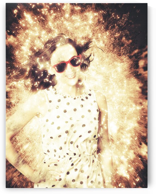 1960s pinup bombshell by Jorgo