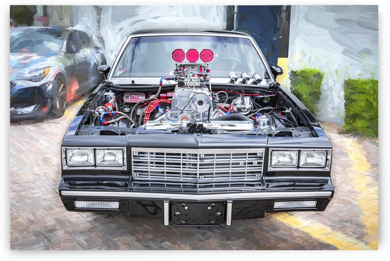 1982 Black Chevrolet Monte Carlo SS Coupe X100 12 by Rich Franco