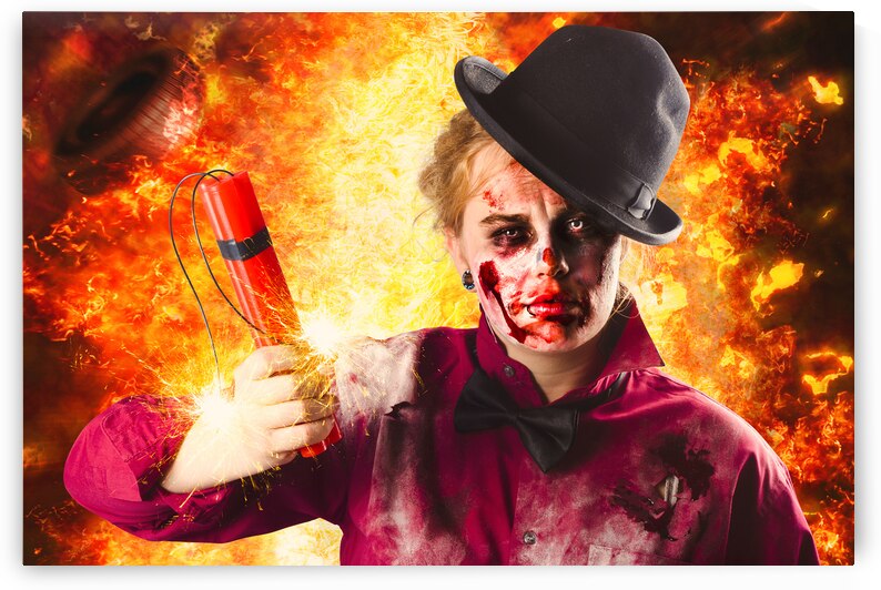 Explosive Terror. The wraith of hell fire by Jorgo