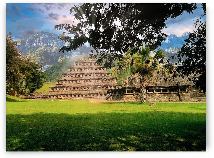 Ancient Mayan Pyramid by Ehtiram Mammadov