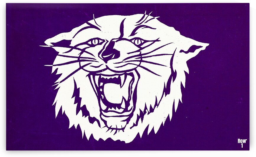 Classic Wildcat Art by Row One Brand
