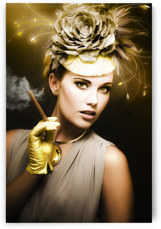 Classic Portrait Of Vintage Cinema by Jorgo