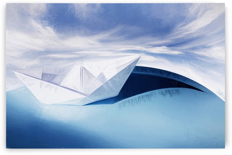 Paper knots and cardboard seas by Jorgo