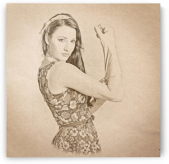 Strong 1950s housewives by Jorgo