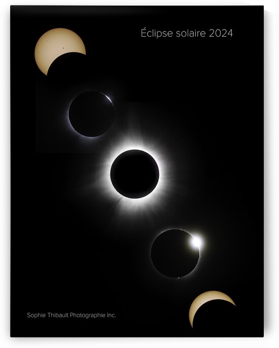 Eclipse en cinq phases by Sophie Thibault
