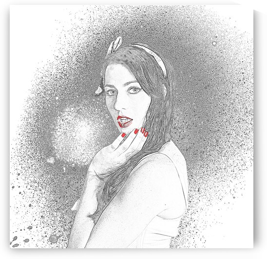 Glamour art pin up by Jorgo