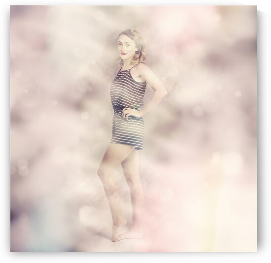 Posh retro fashion pinup by Jorgo