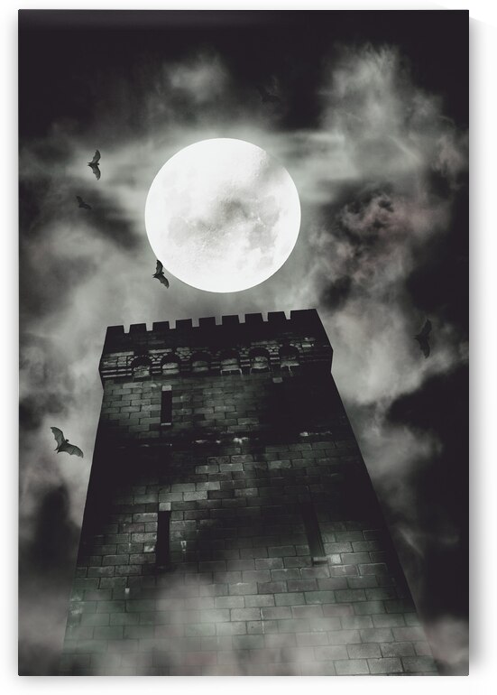 Haunted dark castle by Jorgo