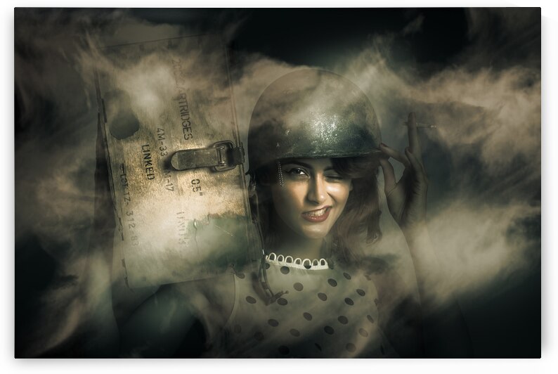 Brave army pinup by Jorgo