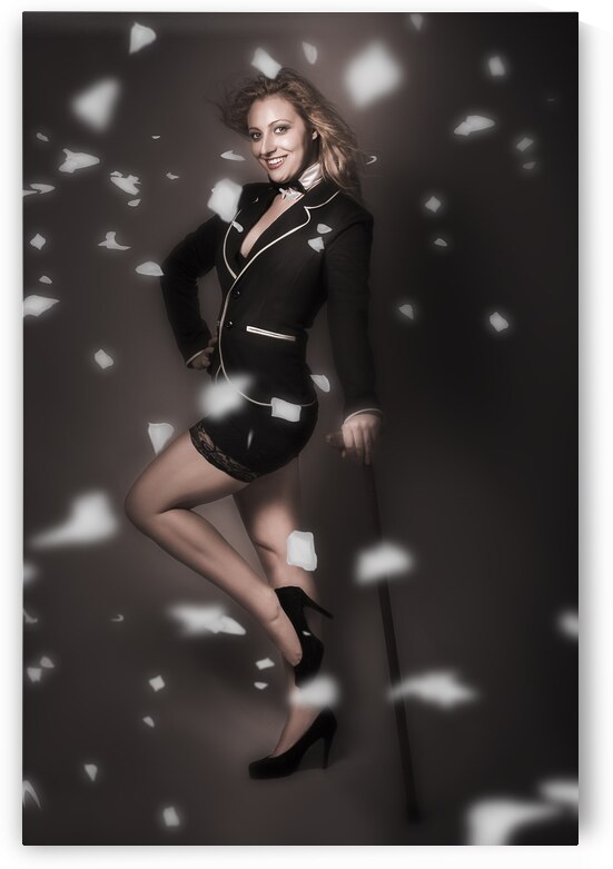 Attractive young female broadway performer by Jorgo