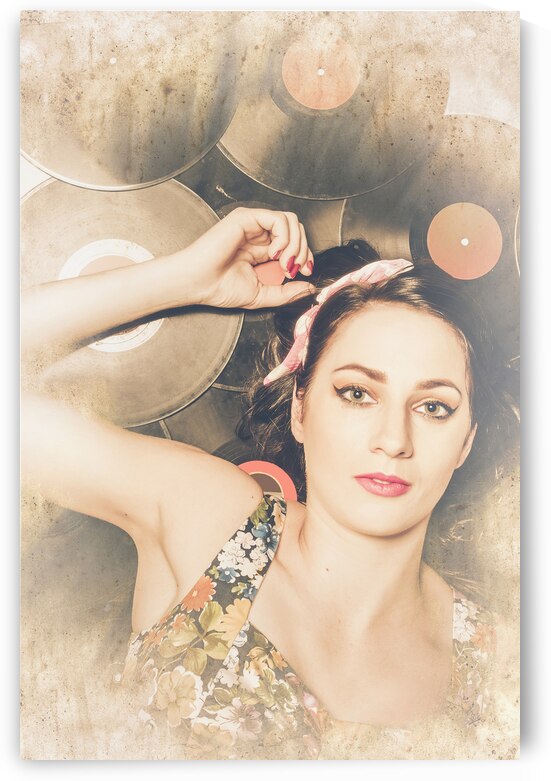 Jukebox pin up by Jorgo