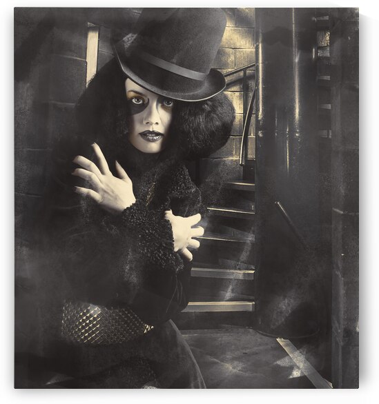 Mystery magician in halls of magic and illusion by Jorgo