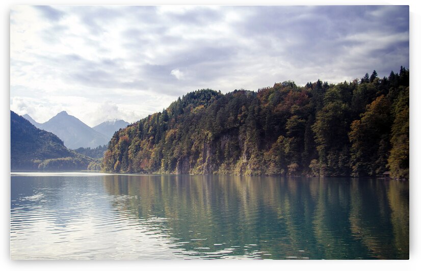 Lake Alpsee in Schwangau Bavaria Germany by One Simple Gallery