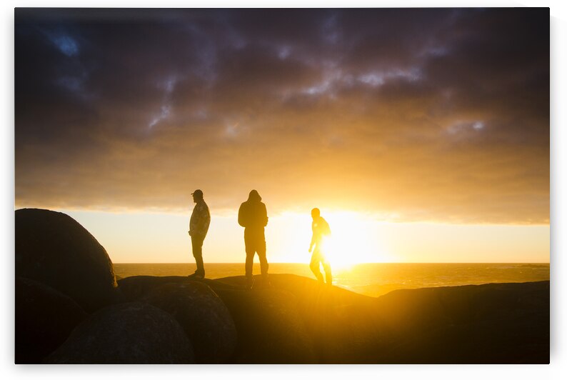 Late afternoon ocean sunset by Jorgo