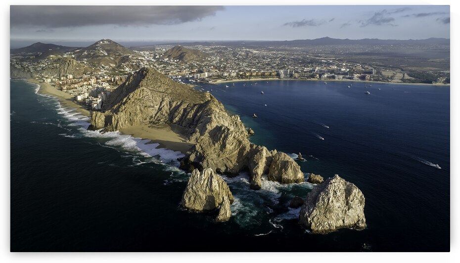 drone pano of Cabo san lucas by Dylan Hall