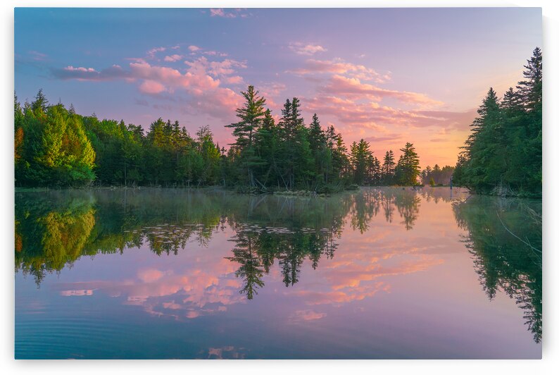 Moosehead Lake Reflection by Geoffrey Prior