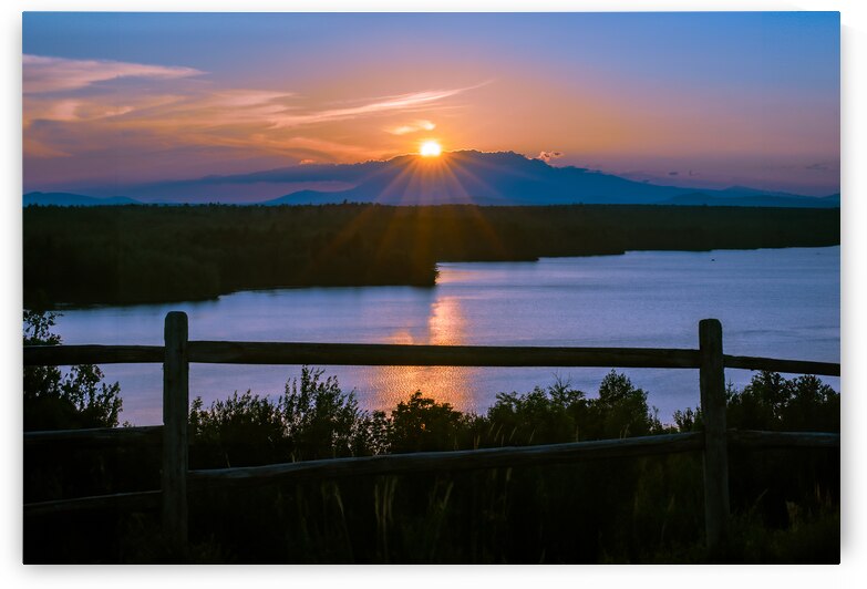 Mt Katadin Sunset by Geoffrey Prior