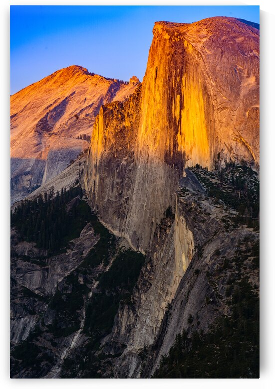 Half Dome Alpine Glow by Geoffrey Prior