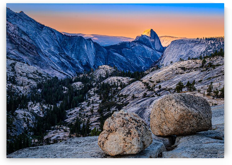 Half Dome Morning by Geoffrey Prior