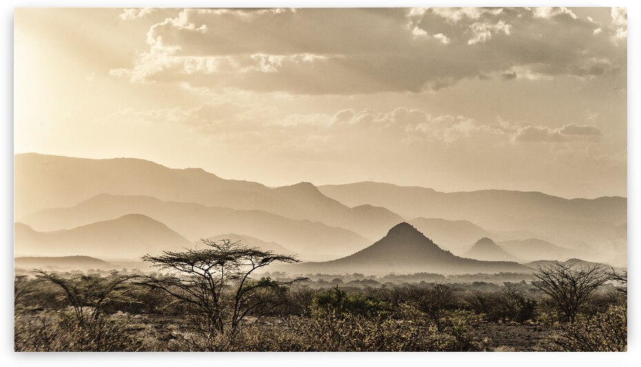 Turkana Hills by Riley Fine Art Photography