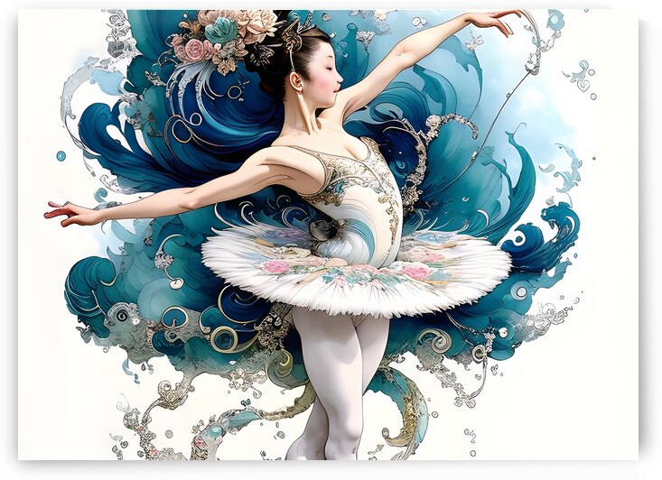 A flourish of dance by Sen Tinel