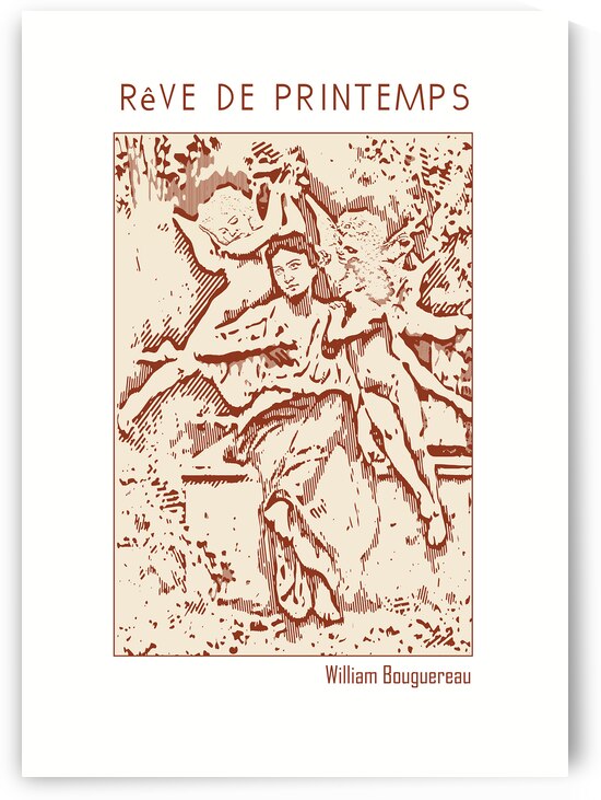 Reve de printemps – William Bouguereau by Doa Project