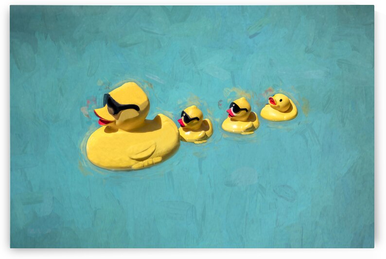 Family of Yellow Rubber Duckies X1 1 by Rich Franco
