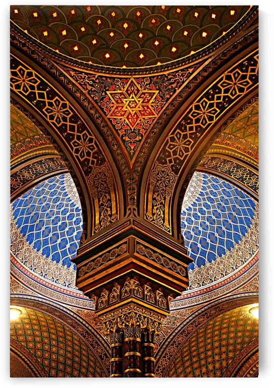 Spanish Synagogue Prague Czech Republic  by Judaic Gallery