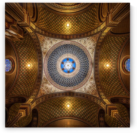 Spanish Synagogue Prague  by Judaic Gallery