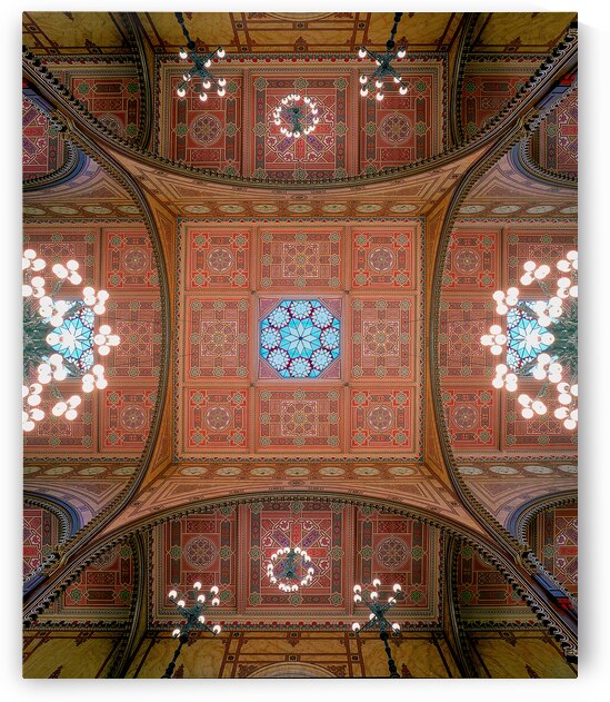 Dohany Street Synagogue Budapest Hungary by Judaic Gallery