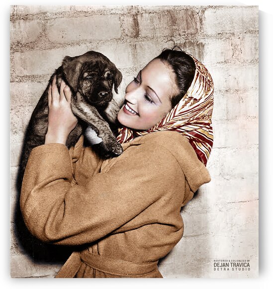 Dorothy Lamour 1914-1996. The famous American actress and singer by Dejan Travica