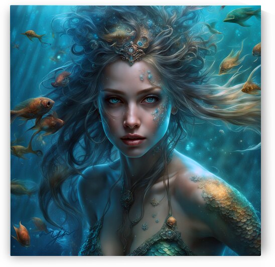 Beautiful Mermaid Princess by One Simple Gallery