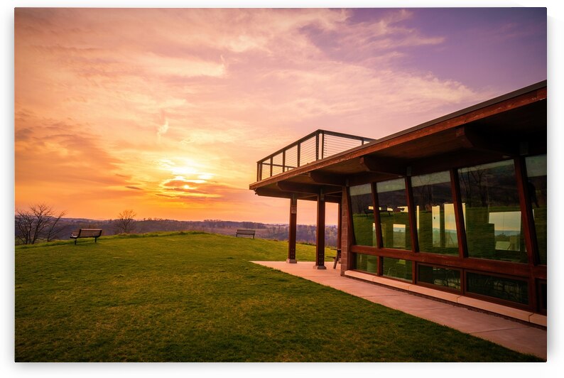 Trexler Environmental Center Sunset by Jason Fink