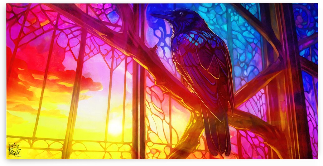 The Crow by ChrisHarrisArt