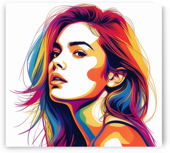 lady neon by Luciano