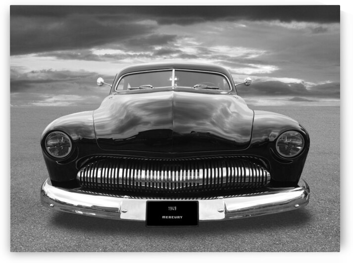 1949 Mercury Eight Coupe Front End by Gill Billington