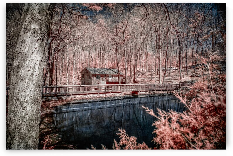 A Mystical Retreat: Exploring Clarkson Covered Bridge by Dream World Images
