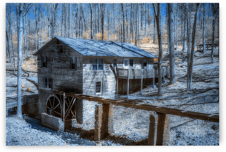 A Journey Back in Time: Exploring Clarkson Covered Bridge by Dream World Images