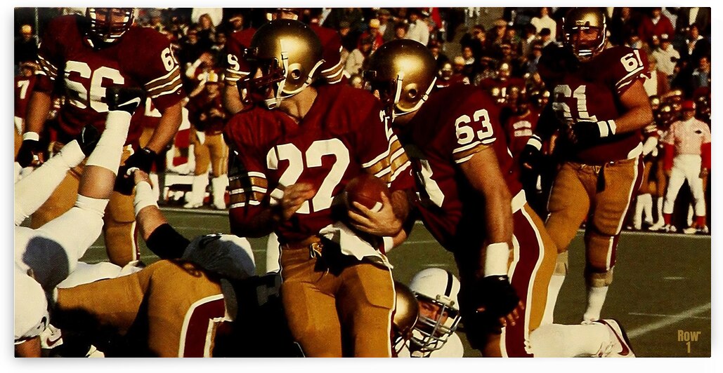 1983 doug flutie boston college run by Row One Brand