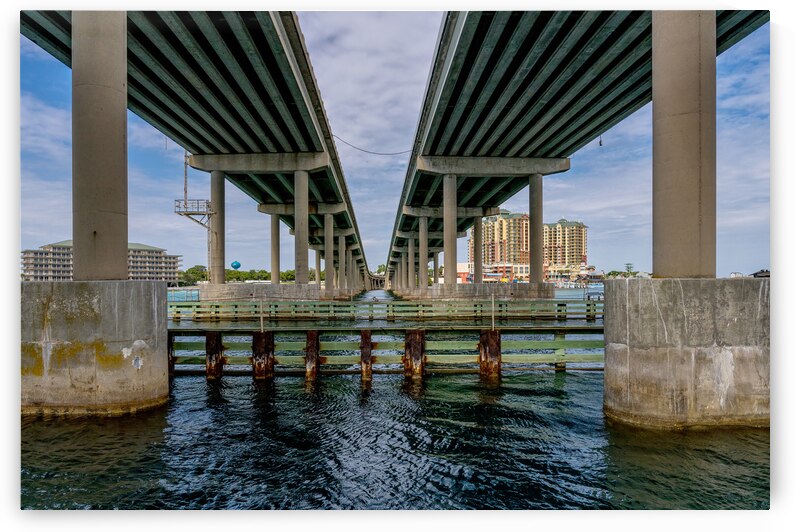 Under And Between Destin Bridges by Jennifer White