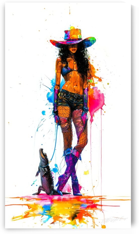 Pet Alligator Model 2 - Pets  Attention by SykArt Designs