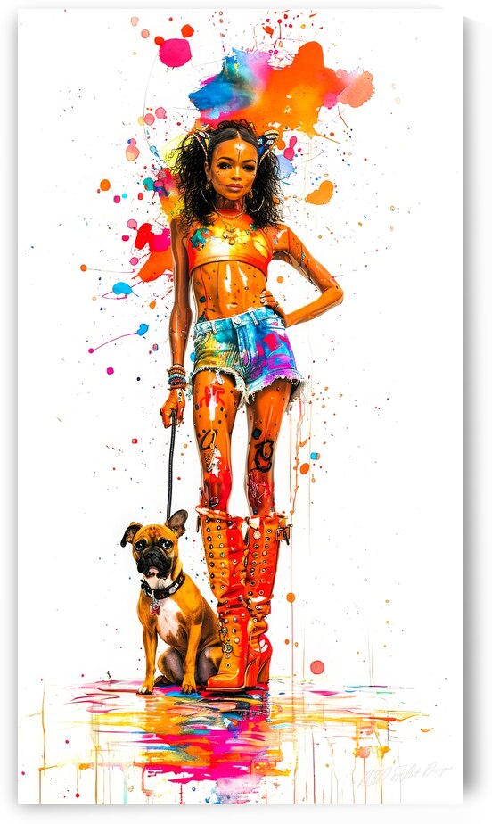 Model Pets 25 - Boxer Pup by SykArt Designs