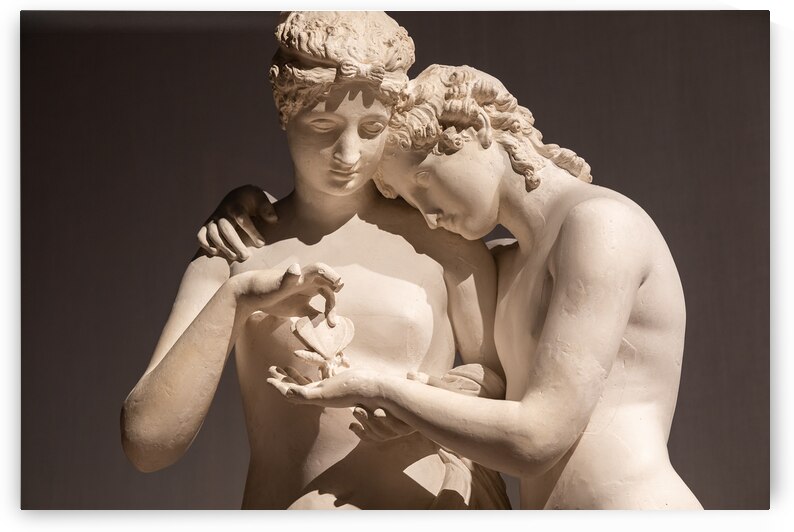 Cupid and Psyche standing Antonio Canova. by Paolo Modena