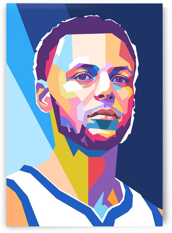 Stephen Curry basketball art by Hantamrata